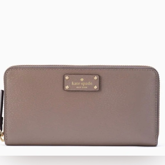 kate spade Handbags - Kate Spade Leather Long Wallet